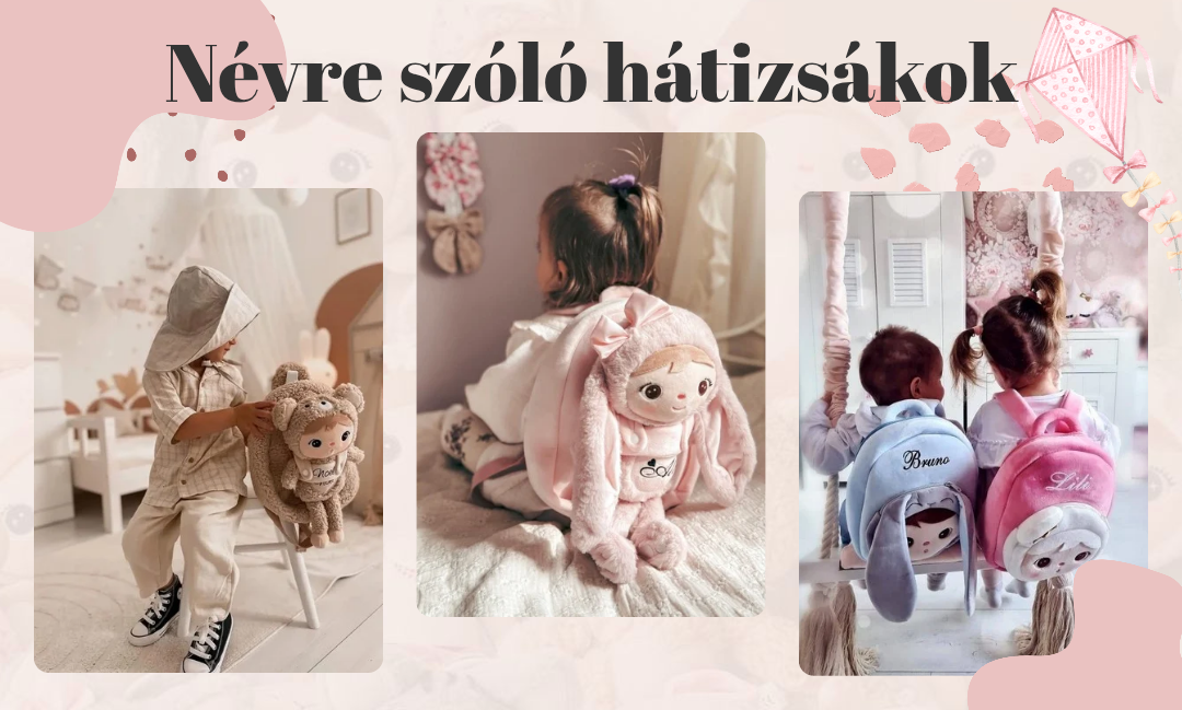 MyDoll - Névre szóló babák, egyedi névre szóló hátizsákok 