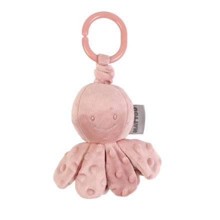 Nattou felhúzós rezgő játék plüss Lapidou - Octopus pink