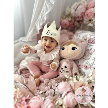 Szülinapi korona 12x35 cm - Ivory