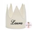 Szülinapi korona 12x35 cm - Ivory