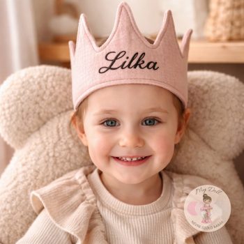 Szülinapi korona 12x35 cm - Wild Rose