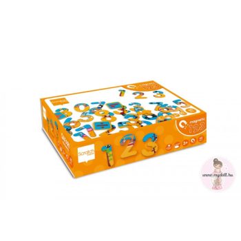 Magneses számok 60 db, Szafari