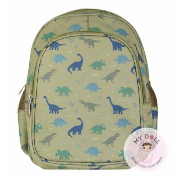   A Little Lovely Company Hátizsák, Hőszigetelt zsebbel dinoszaurusz