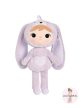 Névre szóló nyuszi baba (Lila)