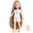 Játék hajasbaba Manica pizsamában extra hosszú hajjal 32cm Paola Reina 
