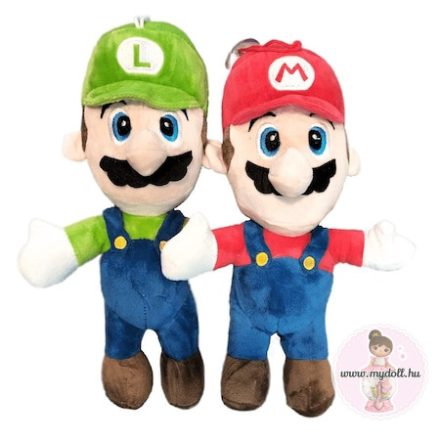 Mario és Luigi plüss (2 db) 