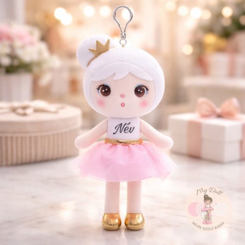 Névre szóló plüss mini tündér baba