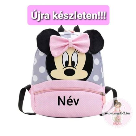 Névre szóló Minnie egér hátizsák 