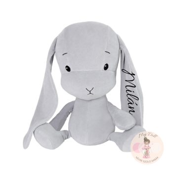 Effiki Plüss Szürke nyuszi S