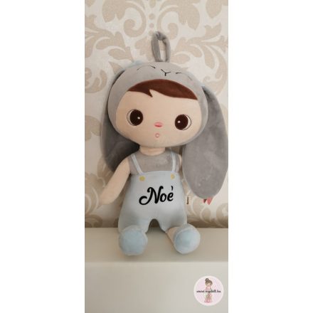 Noé nevű fiú nyuszi baba 50 cm