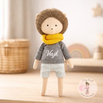 Névre szóló süni plüss - 30 cm