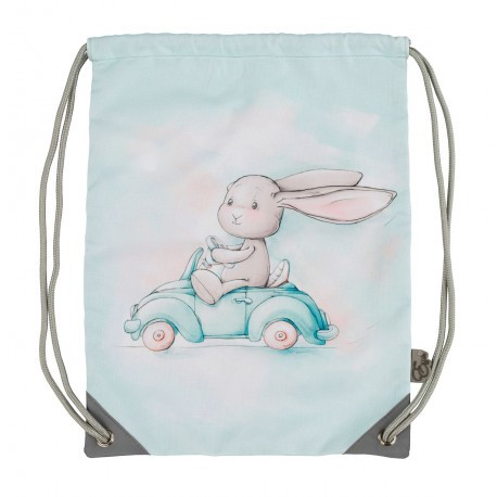 Autós Effiki nyuszis tornazsák