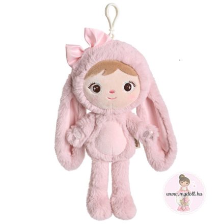 Pihe-puha rózsaszín mosolygós nyuszi 30 cm