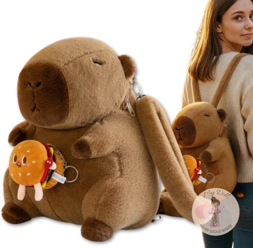 Kapibara hátizsák hamburgerrel (Capybara)