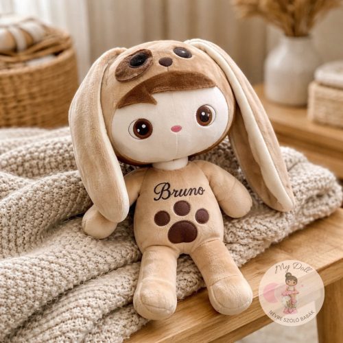 Névre szóló kutya baba