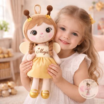 Méhecske baba- névre szóló baba