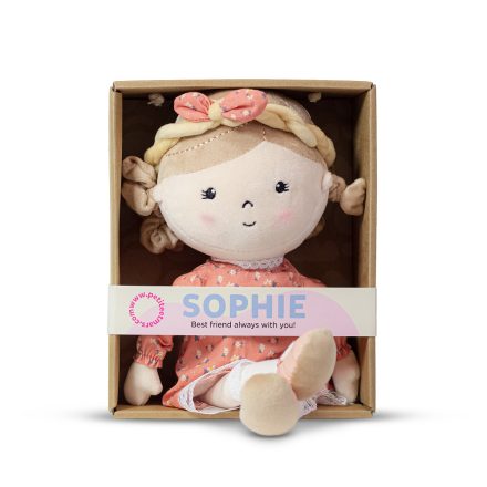 PETITE & MARS Sophie plüss játékbaba 35cm Névre szóló!!!