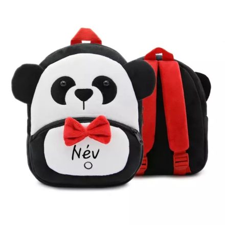 Névre szóló Panda hátizsák  (bölcsis/ovis hátizsák)