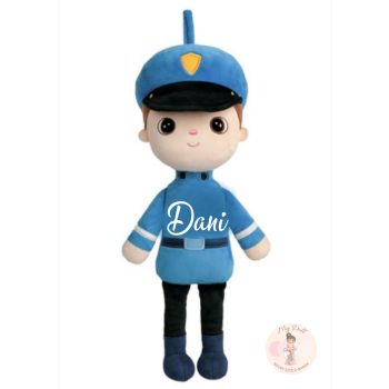 Rendőr fiú baba névre szóló