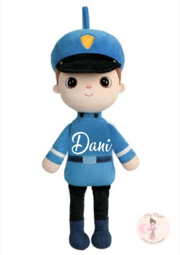 Rendőr fiú baba névre szóló