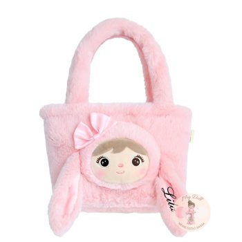 Kistáska púder rózsaszín nyuszis (Névre szóló)